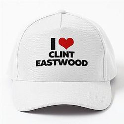 I Love Clint Eastwood Baseball Cap