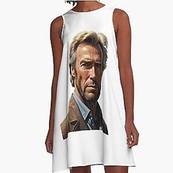 Clint Eastwood A-Line Dress