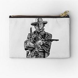 Clint Eastwood 8K Zipper Pouch