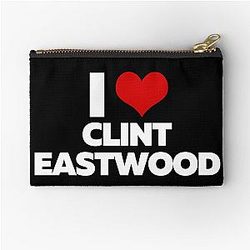 I Love Clint Eastwood Zipper Pouch