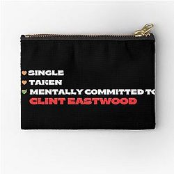 Mentally Committed To Clint Eastwood Pouch