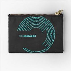 Clint Eastwood Quote Zipper Pouch