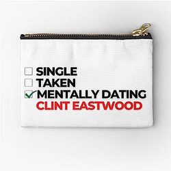 Mentally Dating Clint Eastwood Pouch
