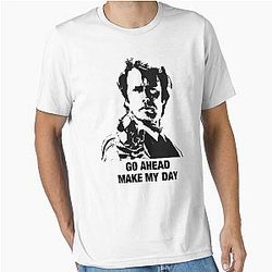 Dirty Harry Clint Eastwood fan gift t shirt for dad