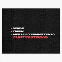 Mentally Committed to Clint Eastwood Jigsaw Puzzle