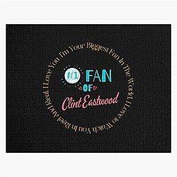 Fan of Clint Eastwood Jigsaw Puzzle