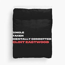 Mentally Committed To Clint Eastwood Duvet