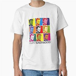 Clint Eastwood pop art portrait poster Classic T-Shirt