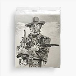 Clint Eastwood Duvet Cover