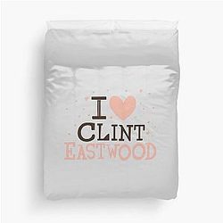 Love Clint Eastwood Duvet Cover