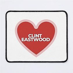 I Heart Clint Eastwood Mousepad
