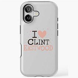 I Love Clint Eastwood iPhone Case