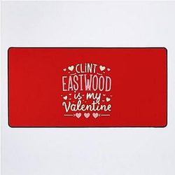 Clint Eastwood Valentine Desk Mat