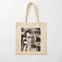 Clint Eastwood Cotton Tote Bag