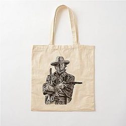 Clint Eastwood 8K Cotton Tote Bag