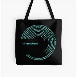 Clint Eastwood quotes. All Print Tote Bag