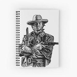 Clint Eastwood 8K Spiral Notebook