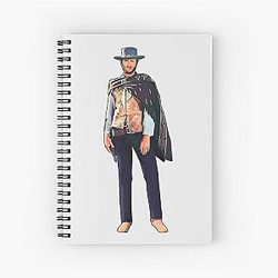 Clint Eastwood Spiral Notebook