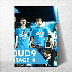 Cloud9 has League of Legends teams Cloud9 Posters