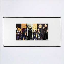 Cloud Strife Merchandise For Fans Cloud Strife Mouse Pads