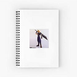 Cloud Strife Merch Collection Cloud Strife Notebook