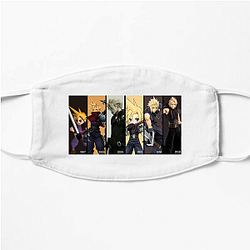 Cloud Strife Merchandise For Fans Cloud Strife Face Masks