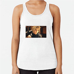 Cloud Strife Merchandise Cloud Strife Tank Tops