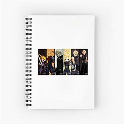 Cloud Strife Merchandise For Fans Cloud Strife Notebook