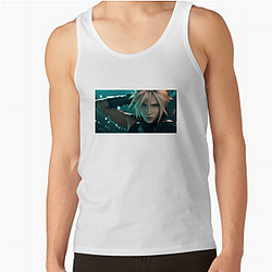 Cloud Strife Merch For Fans Cloud Strife Tank Tops