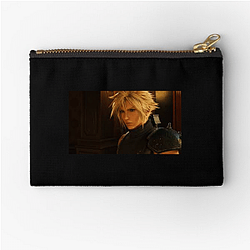 Cloud Strife Merch Cloud Strife Zipper Pouches