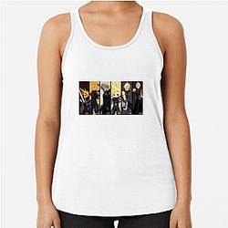 Cloud Strife Merchandise For Fans Cloud Strife Tank Tops