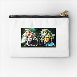 Cloud Strife Signature Cloud Strife Zipper Pouches
