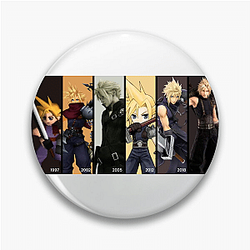 Cloud Strife Merchandise For Fans Cloud Strife Pins