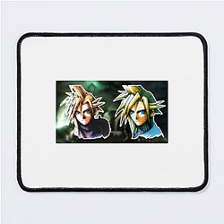 Cloud Strife Signature Cloud Strife Mouse Pads