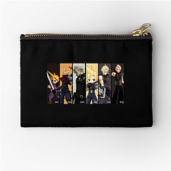Cloud Strife Merchandise For Fans Cloud Strife Zipper Pouches