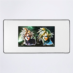 Cloud Strife Signature Cloud Strife Mouse Pads
