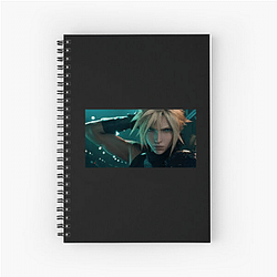 Cloud Strife Merch For Fans Cloud Strife Notebook