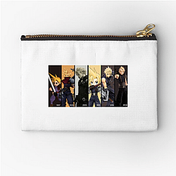 Cloud Strife Merchandise For Fans Cloud Strife Zipper Pouches