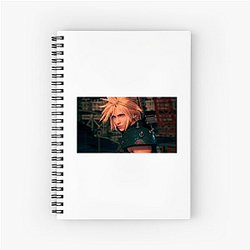Cloud Strife Fan Art Cloud Strife Notebook