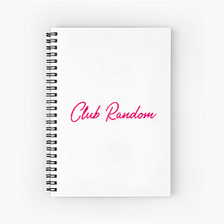Story Hub Club Random Podcast Notebook