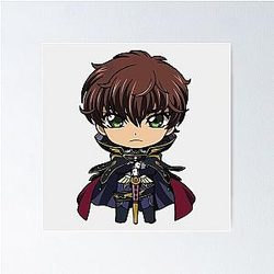 Suzaku Kururugi Code Geass anime poster