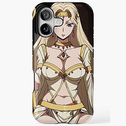 Regal Blonde Sorceress Portrait: Code Geass Shaman with Heart Scepter Tough Case