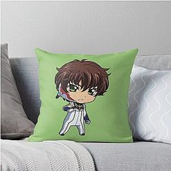 Suzaku Kururugi Code Geass anime throw pillow