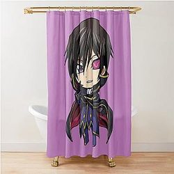 Lelouch vi Britannia Code Geass Anime Shower Curtain