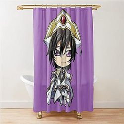 Lelouch Vi Britannia Code Geass Anime Shower Curtain
