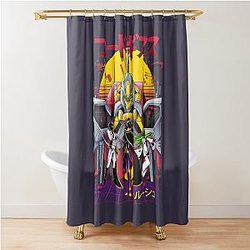 Vintage Retro Code Geass Shower Curtain