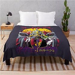 Vintage Retro Code Geass Throw Blanket