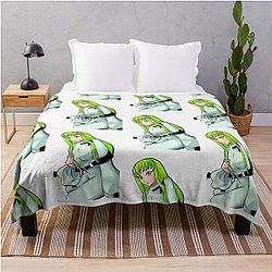 Code Geass C.C. Throw Blanket