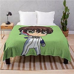 Suzaku Kururugi Code Geass Anime Throw Blanket