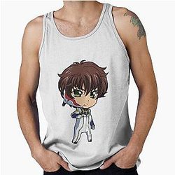 Suzaku Kururugi Code Geass Anime Tank Top